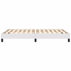 vidaXL Bed Frame Bed Base Bedstead Grey 120x190 cm Small Double Faux Leather - white - Additional view 5