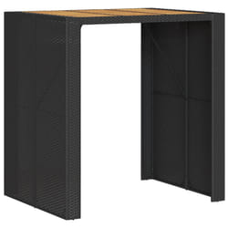 VidaXL 368696 outdoor table Black