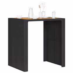 VidaXL 368696 outdoor table Black - Additional view 4