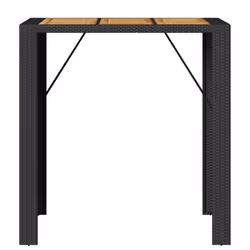 VidaXL 368696 outdoor table Black - Additional view 5