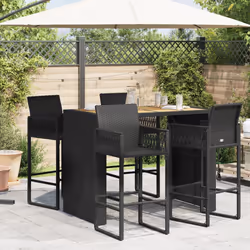 VidaXL 368698 outdoor table Black