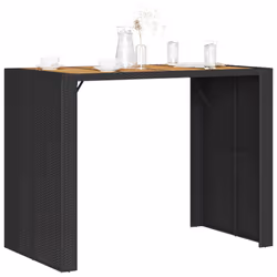 VidaXL 368698 outdoor table Black - Additional view 4