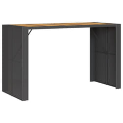 VidaXL 368700 outdoor table Black