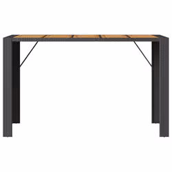 VidaXL 368700 outdoor table Black - Additional view 5