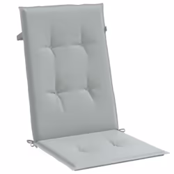 vidaXL Highback Chair Cushions Seat Cushion Seat Pillow Sofa Cushion Fabric - melange light grey, 120 x 50 x 4 cm/ 2 pcs - Additional view 4