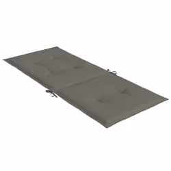 vidaXL Highback Chair Cushions Seat Cushion Seat Pillow Sofa Cushion Fabric - melange dark grey, 120 x 50 x 4 cm/ 4 pcs - Additional view 5