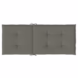 vidaXL Highback Chair Cushions Seat Cushion Seat Pillow Sofa Cushion Fabric - melange dark grey, 120 x 50 x 4 cm/ 4 pcs - Additional view 6