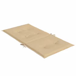 vidaXL Lowback Chair Cushions Seat Cushion Seat Pad Pillow Sofa Cushion Fabric - melange beige, 100 x 50 x 4 cm/ 6 pcs - Additional view 5