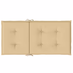 vidaXL Lowback Chair Cushions Seat Cushion Seat Pad Pillow Sofa Cushion Fabric - melange beige, 100 x 50 x 4 cm/ 6 pcs - Additional view 6