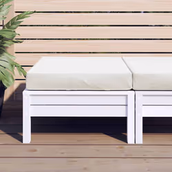 vidaXL Pallet Cushion Melange Cream 23.6x23.6x3.9 Fabric