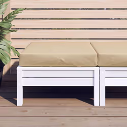 vidaXL Pallet Cushion Melange Beige 23.6x23.6x3.9 Fabric