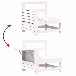 VidaXL 844879 outdoor bench Wood - Additional view 7