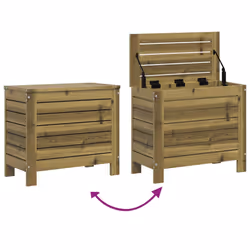VidaXL 844892 outdoor bench Wood - Additional view 7