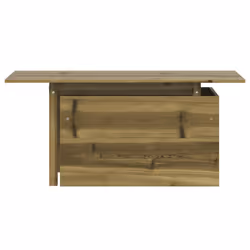 vidaXL Garden Table Outdoor Table Patio Dining Table Impregnated Wood Pine - Additional view 4
