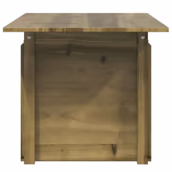vidaXL Garden Table Outdoor Table Patio Dining Table Impregnated Wood Pine - Additional view 5