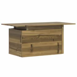vidaXL Garden Table Outdoor Table Patio Dining Table Impregnated Wood Pine - Additional view 6