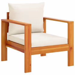 VidaXL 367621, Cream, Acacia wood, 110 kg, Adults & Children, 680 mm, 680 mm
