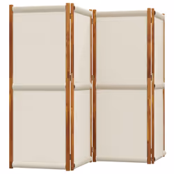 vidaXL Room Divider Wall Partition Screen Panel Room Separator Privacy Screen - light grey, 280 x 180 cm