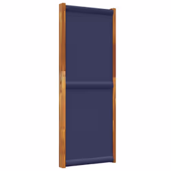 vidaXL Room Divider Wall Partition Screen Panel Room Separator Privacy Screen - dark blue, 210 x 180 cm - Additional view 4