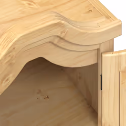 vidaXL Wardrobe Organiser Closet Clothes Storage Organiser Solid Wood Pine - Additional view 6