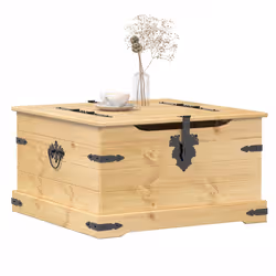 VidaXL 4002771 storage box Metal, Pine, Wood - Additional view 2