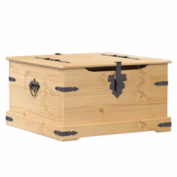 VidaXL 4002771 storage box Metal, Pine, Wood - Additional view 6