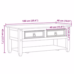 VidaXL 4002773 coffee/side/end table - Additional view 8