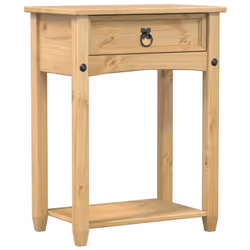 vidaXL Console Table Side End Table Hallway Coffee Sofa Table Solid Wood Pine