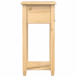 vidaXL Console Table Side End Table Hallway Coffee Sofa Table Solid Wood Pine - Additional view 4