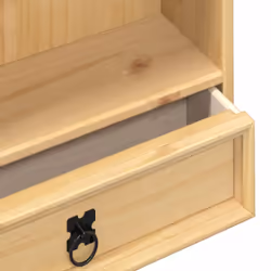 vidaXL CD Cabinet Display Cabinet Storage Cupboard Bookcase Solid Wood Pine - Additional view 6