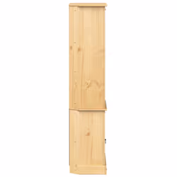vidaXL Highboard Sideboard Side Cabinet Home Storage Cupboard Solid Wood Pine - Additional view 4