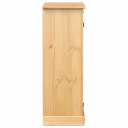vidaXL Wine Cabinet Wine Cupboard Sideboard Drinks Cabinet Solid Wood Pine - Additional view 4