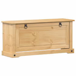 vidaXL Wine Cabinet Wine Cupboard Sideboard Drinks Cabinet Solid Wood Pine - 99 x 32 x 47 cm