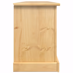 vidaXL Wine Cabinet Wine Cupboard Sideboard Drinks Cabinet Solid Wood Pine - 99 x 32 x 47 cm - Additional view 4