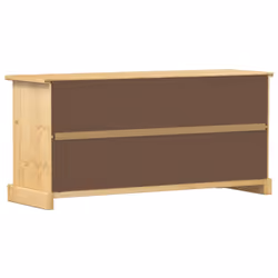 vidaXL Wine Cabinet Wine Cupboard Sideboard Drinks Cabinet Solid Wood Pine - 99 x 32 x 47 cm - Additional view 5