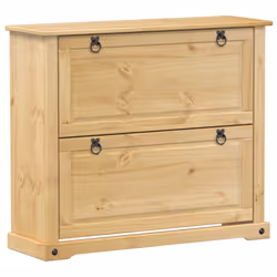 vidaXL Wine Cabinet Wine Cupboard Sideboard Drinks Cabinet Solid Wood Pine - 99 x 32 x 85 cm