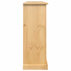 vidaXL Wine Cabinet Wine Cupboard Sideboard Drinks Cabinet Solid Wood Pine - 99 x 32 x 85 cm - Additional view 4