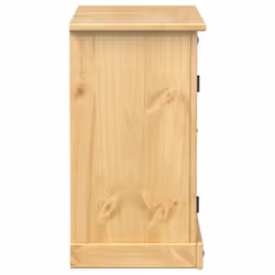 vidaXL Bathroom Sink Cabinet Storage Cupboard Vanity Unit Solid Wood Pine - Additional view 4