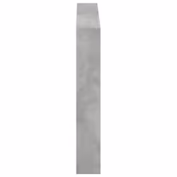 vidaXL Headboard Cabinet with LED Bed Headboard Concrete Grey 100x17x102 cm - Additional view 6