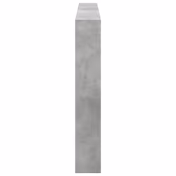 vidaXL Headboard Cabinet with LED Bed Headboard Concrete Grey 180x17x102 cm - Additional view 6