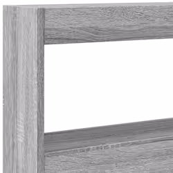 vidaXL Headboard Cabinet with LED Home Bed Headboard Grey Sonoma 180x17x102 cm - Additional view 8