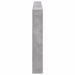 vidaXL Headboard Cabinet with LED Bed Headboard Concrete Grey 220x17x102 cm - Additional view 6