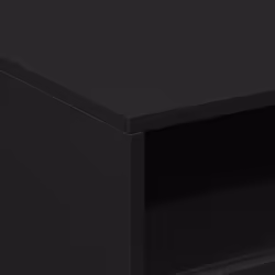 vidaXL Coffee Table with LED Lights Hallway End Table Side Sofa Table Black - Additional view 9