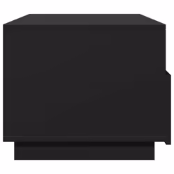vidaXL Coffee Table with LED Lights Hallway Accent End Table Side Sofa Table - black, 90 x 49 x 40 cm - Additional view 7