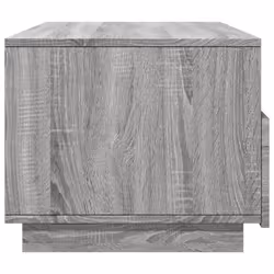 vidaXL Coffee Table with LED Lights Hallway Accent End Table Side Sofa Table - grey sonoma, 90 x 49 x 40 cm - Additional view 5