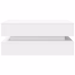 vidaXL Coffee Table with LED Lights End Table Tea Side Sofa Table Sonoma Oak - white - Additional view 6