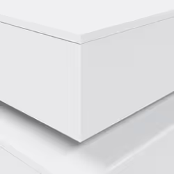 vidaXL Coffee Table with LED Lights End Table Tea Side Sofa Table Sonoma Oak - white - Additional view 9