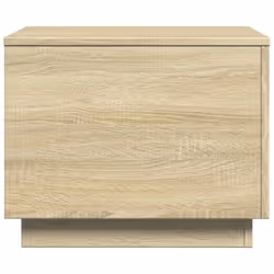 vidaXL Coffee Table with LED Lights End Table Side Tea Sofa Table Sonoma Oak - Additional view 7