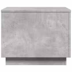 vidaXL Coffee Table with LED Lights End Table Side Sofa Table Concrete Grey - Additional view 6