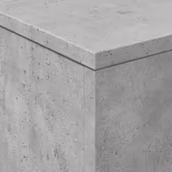 vidaXL Coffee Table with LED Lights End Table Side Sofa Table Concrete Grey - Additional view 8